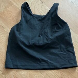 Black Sleeveless Women's Top